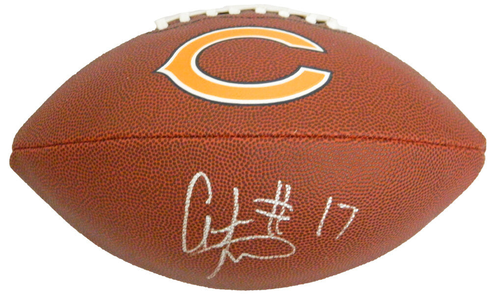 Alshon Jeffery Signed Bears NFL Game-Time Full-Size Logo Football - JEFFTB304 - Alshon Jeffery Signed Bears NFL Game-Time Full-Size Logo Football product image