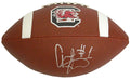 Alshon Jeffery Signed South Carolina Rawlings Full-Size Logo Football - JEFFTB305 - Alshon Jeffery Signed South Carolina Rawlings Full-Size Logo Football product image