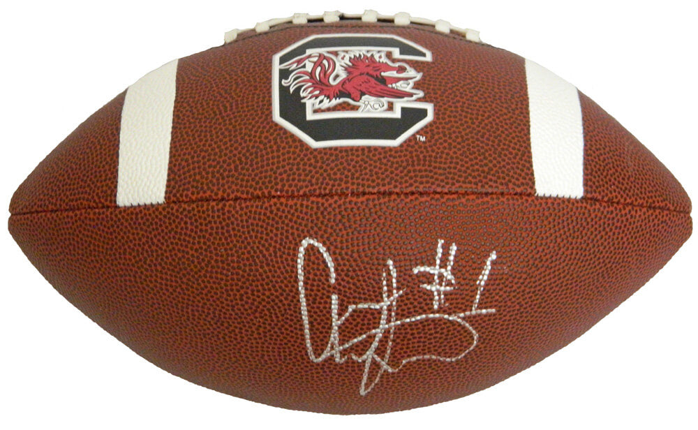 Alshon Jeffery Signed South Carolina Rawlings Full-Size Logo Football - JEFFTB305 - Alshon Jeffery Signed South Carolina Rawlings Full-Size Logo Football product image