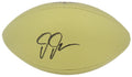 Justin Jefferson Signed Wilson Duke Gold Metallic NFL Full Size Replica Football - JEFFTB311 - Justin Jefferson Signed Wilson Duke Gold Metallic NFL Full Size Replica Football product image