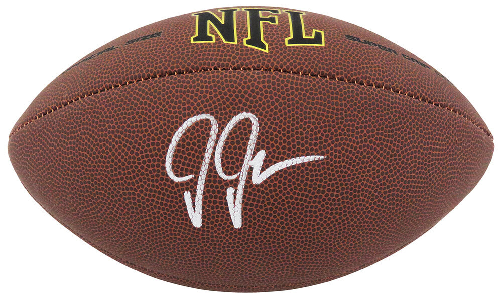 Justin Jefferson Signed Wilson Super Grip F/S NFL Football - JEFFTB312 - Justin Jefferson Signed Wilson Super Grip F/S NFL Football product image