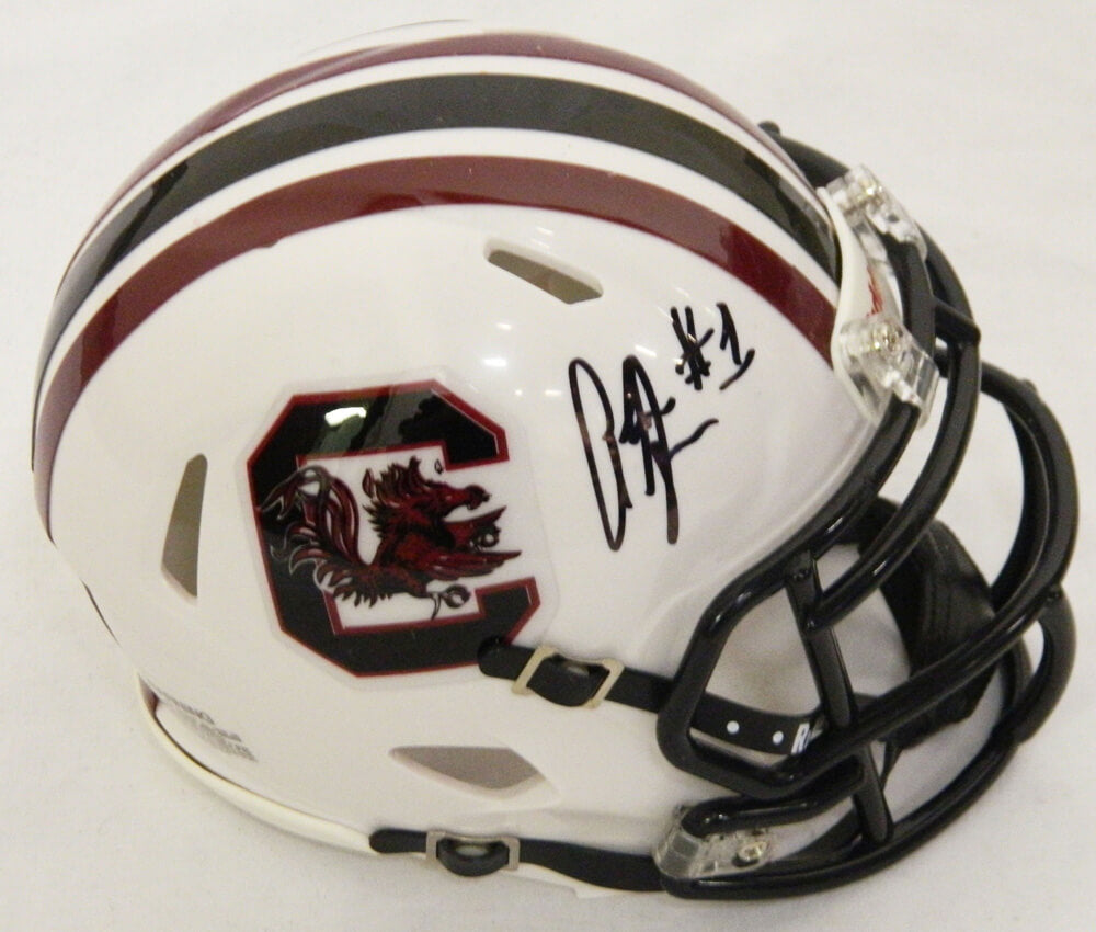 Alshon Jeffery Signed South Carolina Riddell Replica Mini Helmet - JEFMIN301 - Alshon Jeffery Signed South Carolina Riddell Replica Mini Helmet product image
