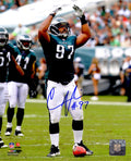 Cullen Jenkins Signed Eagles 8x10 Photo - JEN08P321 - Cullen Jenkins Signed Eagles 8x10 Photo product image