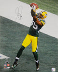 Greg Jennings Signed Packers SB XLV TD 16x20 Photo - JEN16P300 - Greg Jennings Signed Packers SB XLV TD 16x20 Photo product image