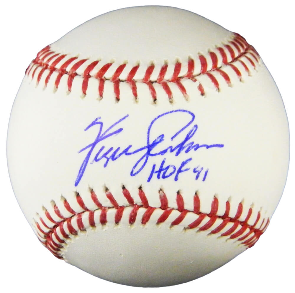 Fergie Jenkins Signed Official MLB Baseball w/HOF'91 - JENBSB100 - Fergie Jenkins Signed Official MLB Baseball w/HOF'91 product image