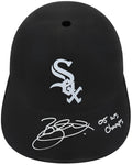 Bobby Jenks Signed Chicago White Sox Replica Souvenir Batting Helmet w/05 WS Champs - JENBTH100 - Bobby Jenks Signed Chicago White Sox Replica Souvenir Batting Helmet w/05 WS Champs product image