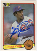 Fergie Jenkins Signed Chicago Cubs 1983 Donruss Baseball Trading Card #300 - JENCAR104 - Fergie Jenkins Signed Chicago Cubs 1983 Donruss Baseball Trading Card #300 product image