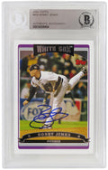 Bobby Jenks Signed White Sox 2006 Topps Baseball Card #454 - (Beckett Encapsulated) - JENCAR125 - Bobby Jenks Signed White Sox 2006 Topps Baseball Card #454 - (Beckett Encapsulated) product image