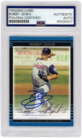 Bobby Jenks Signed Angels 2002 Bowman Rookie Baseball Card #400 - (PSA Encapsulated) - JENCAR134 - Bobby Jenks Signed Angels 2002 Bowman Rookie Baseball Card #400 - (PSA Encapsulated) product image