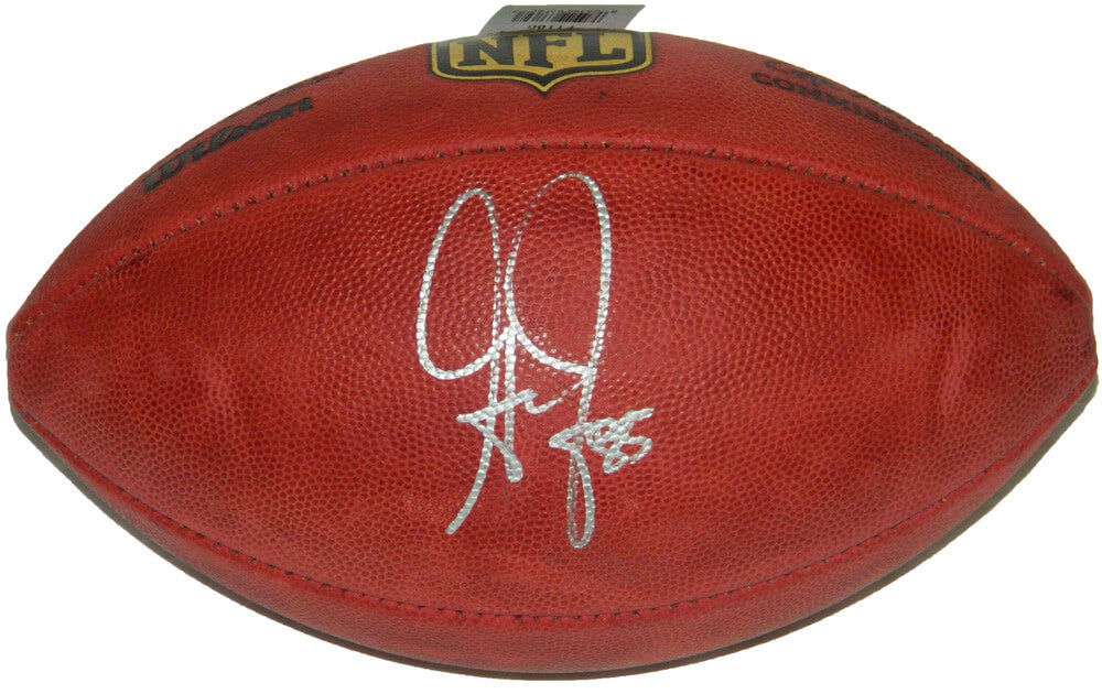 Greg Jennings Signed NFL Duke Game Football - JENFTB300 - Greg Jennings Signed NFL Duke Game Football product image