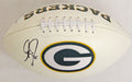 Greg Jennings Signed Packers Logo Football - JENFTB302 - Greg Jennings Signed Packers Logo Football product image
