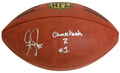 Greg Jennings Signed NFL Duke Game Football w/Cheeseheads R #1 - JENFTB303 - Greg Jennings Signed NFL Duke Game Football w/Cheeseheads R #1 product image