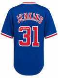 Fergie Jenkins Signed Blue Custom Baseball Jersey w/HOF'91 - JENJRY105 - Fergie Jenkins Signed Blue Custom Baseball Jersey w/HOF'91 product image
