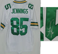 Greg Jennings Signed Packers Reebok White Premier Jersey - JENJRY300 - Greg Jennings Signed Packers Reebok White Premier Jersey product image
