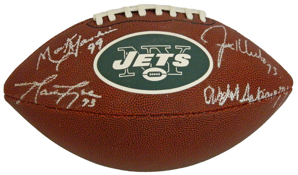 NY Sack Exchange Signed Jets NFL Logo Football - JETFTB300 - NY Sack Exchange Signed Jets NFL Logo Football product image