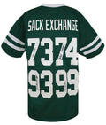 New York Sack Exchange Signed Green Throwback Custom Football Jersey - JETJRY301 - New York Sack Exchange Signed Green Throwback Custom Football Jersey product image