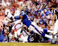 Pepper Johnson Signed New York Giants Super Bowl XXV Sacking Jim Kelly 8x10 Photo - JOH08P310 - Pepper Johnson Signed New York Giants Super Bowl XXV Sacking Jim Kelly 8x10 Photo product image