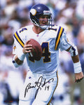 Brad Johnson Signed Minnesota Vikings White Jersey Scrambling Action 8x10 Photo - JOH08P330 - Brad Johnson Signed Minnesota Vikings White Jersey Scrambling Action 8x10 Photo product image