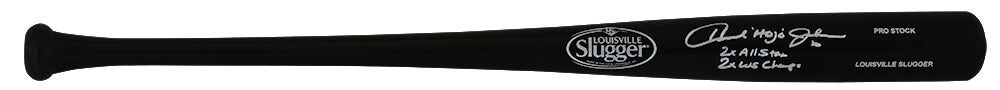 Howard Johnson Signed Louisville Slugger Pro Stock Black Baseball Bat w/2x All Star, 2x WS Champs - JOHBAT100 - Howard Johnson Signed Louisville Slugger Pro Stock Black Baseball Bat w/2x All Star, 2x WS Champs product image