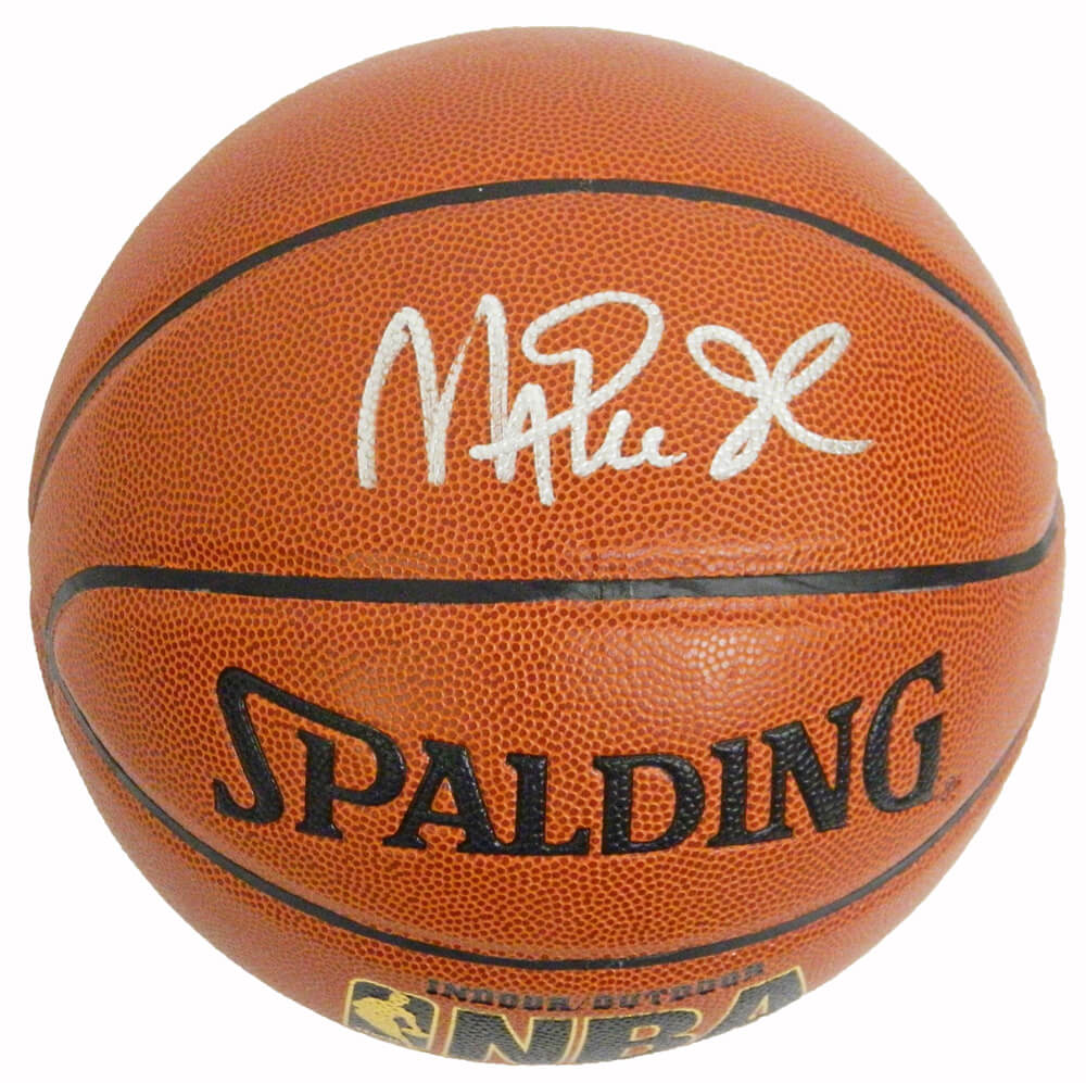 Magic Johnson Signed Spalding Indoor/Outdoor Basketball - JOHBSK200 - Magic Johnson Signed Spalding Indoor/Outdoor Basketball product image