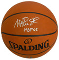 Magic Johnson Signed Spalding NBA Official Basketball w/HOF'02 - JOHBSK209 - Magic Johnson Signed Spalding NBA Official Basketball w/HOF'02 product image