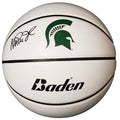 Magic Johnson Signed Michigan State Baden White Logo Basketball - JOHBSK216 - Magic Johnson Signed Michigan State Baden White Logo Basketball product image