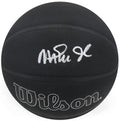 Magic Johnson Signed Wilson 75th Anniversary Logo Black NBA Basketball - JOHBSK223 - Magic Johnson Signed Wilson 75th Anniversary Logo Black NBA Basketball product image