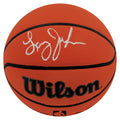 Larry Johnson Signed Wilson Indoor/Outdoor NBA Basketball - JOHBSK241 - Larry Johnson Signed Wilson Indoor/Outdoor NBA Basketball product image