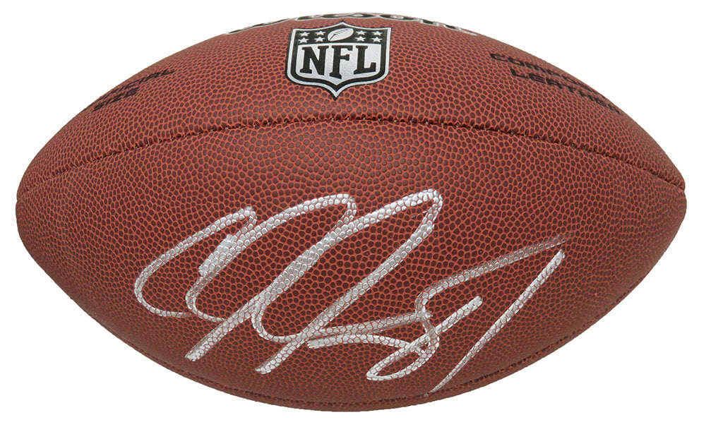 Calvin Johnson Signed Wilson Limited Full Size NFL Football - JOHFTB301 - Calvin Johnson Signed Wilson Limited Full Size NFL Football product image