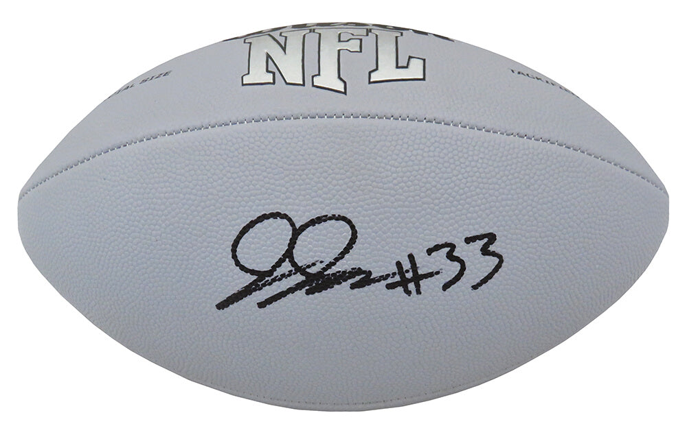 Jaylon Johnson Signed Wilson MVP Silver Full Size Football - JOHFTB350 - Jaylon Johnson Signed Wilson MVP Silver Full Size Football product image