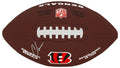 Chad Johnson Signed Cincinnati Bengals Wilson Brown Team Logo Full Size Football - JOHFTB333 - Chad Johnson Signed Cincinnati Bengals Wilson Brown Team Logo Full Size Football product image