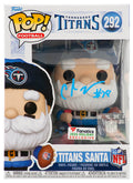 Chris Johnson Signed Tennessee Titans SANTA Funko Pop Doll #292 - JOHFUN310 - Chris Johnson Signed Tennessee Titans SANTA Funko Pop Doll #292 product image