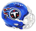 Chris Johnson Signed Tennessee Titans Chrome Riddell Speed Mini Helmet - JOHMIN301 - Chris Johnson Signed Tennessee Titans Chrome Riddell Speed Mini Helmet product image