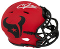 Andre Johnson Signed Houston Texans RAVE Riddell Speed Mini Helmet - JOHMIN375 - Andre Johnson Signed Houston Texans RAVE Riddell Speed Mini Helmet product image