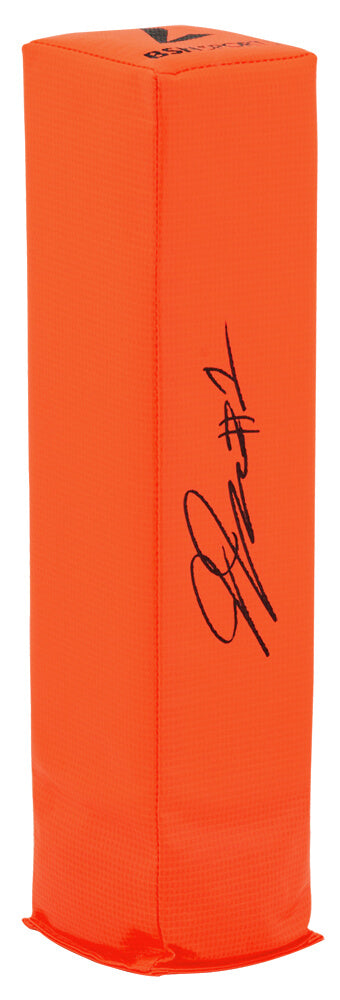 Jaylon Johnson Signed BSN Orange Endzone Football Pylon - JOHPYL321 - Jaylon Johnson Signed BSN Orange Endzone Football Pylon product image