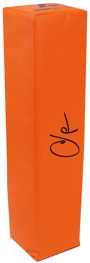 Chad Johnson Signed Orange Endzone Football Pylon - JOHPYL325 - Chad Johnson Signed Orange Endzone Football Pylon product image