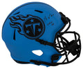 Chris Johnson Signed Tennessee Titans RAVE Riddell Full Size Speed Replica Helmet w/2006 YDs 2009 - JOHREP307 - Chris Johnson Signed Tennessee Titans RAVE Riddell Full Size Speed Replica Helmet w/2006 YDs 2009 product image