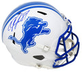 Calvin Johnson Signed Detroit Lions Flat White Matte Riddell Speed Full Size Replica Helmet - JOHREP321 - Calvin Johnson Signed Detroit Lions Flat White Matte Riddell Speed Full Size Replica Helmet product image