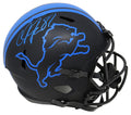 Calvin Johnson Signed Detroit Lions Eclipse Black Matte Riddell Speed Full Size Replica Helmet - JOHREP322 - Calvin Johnson Signed Detroit Lions Eclipse Black Matte Riddell Speed Full Size Replica Helmet product image