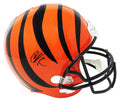 Chad Johnson Signed Cincinnati Bengals Riddell Full Size Replica Helmet - JOHREP340 - Chad Johnson Signed Cincinnati Bengals Riddell Full Size Replica Helmet product image