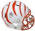 Chad Johnson Signed Cincinnati Bengals Flat White Matte Riddell Full Size Speed Replica Helmet - JOHREP342 - Chad Johnson Signed Cincinnati Bengals Flat White Matte Riddell Full Size Speed Replica Helmet product image