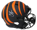 Chad Johnson Signed Cincinnati Bengals Eclipse Black Matte Riddell Full Size Speed Replica Helmet - JOHREP343 - Chad Johnson Signed Cincinnati Bengals Eclipse Black Matte Riddell Full Size Speed Replica Helmet product image