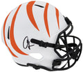 Chad Johnson Signed Cincinnati Bengals Lunar Eclipse White Matte Riddell Full Size Speed Replica Helmet - JOHREP345 - Chad Johnson Signed Cincinnati Bengals Lunar Eclipse White Matte Riddell Full Size Speed Replica Helmet product image