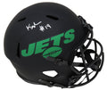 Keyshawn Johnson Signed New York Jets Eclipse Riddell Full Size Speed Replica Helmet - JOHREP361 - Keyshawn Johnson Signed New York Jets Eclipse Riddell Full Size Speed Replica Helmet product image