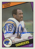 Charlie Joiner Signed San Diego Chargers 1984 Topps Football Trading Card #181 - JOICAR302 - Charlie Joiner Signed San Diego Chargers 1984 Topps Football Trading Card #181 product image