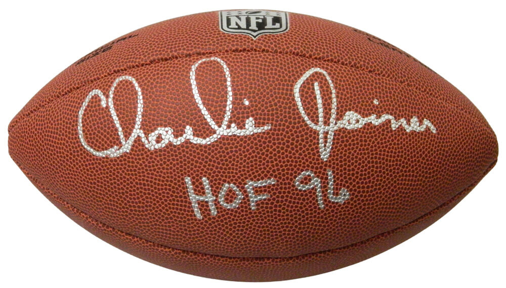 Charlie Joiner Signed Wilson Limited Full Size NFL Football w/HOF'96 - JOIFTB301 - Charlie Joiner Signed Wilson Limited Full Size NFL Football w/HOF'96 product image