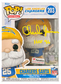 Charlie Joiner Signed Los Angeles Chargers 'SANTA' Funko Pop Doll #203 w/HOF'96 - JOIFUN300 - Charlie Joiner Signed Los Angeles Chargers 'SANTA' Funko Pop Doll #203 w/HOF'96 product image