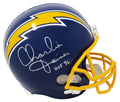 Charlie Joiner Signed Los Angeles Chargers Navy Throwback Riddell Full Size Replica Helmet w/HOF'96 - JOIREP300 - Charlie Joiner Signed Los Angeles Chargers Navy Throwback Riddell Full Size Replica Helmet w/HOF'96 product image