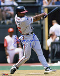 Andruw Jones Signed Atlanta Braves Swinging Action 8x10 Photo - JON08P140 - Andruw Jones Signed Atlanta Braves Swinging Action 8x10 Photo product image