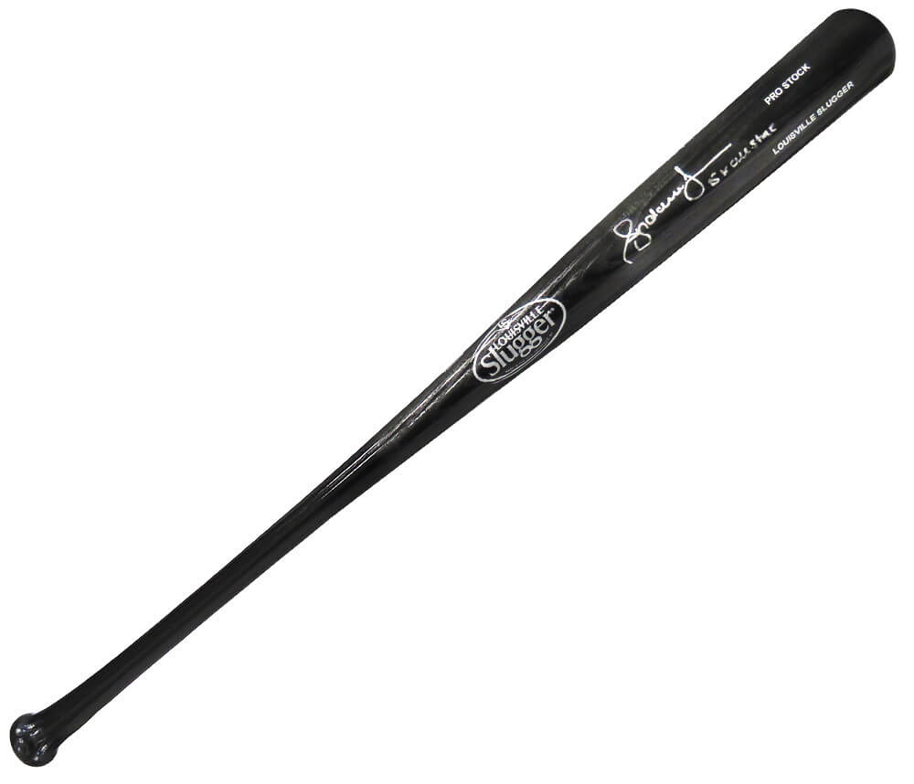 Andruw Jones Signed Louisville Slugger Black Baseball Bat w/5x All Star - JONBAT112 - Andruw Jones Signed Louisville Slugger Black Baseball Bat w/5x All Star product image